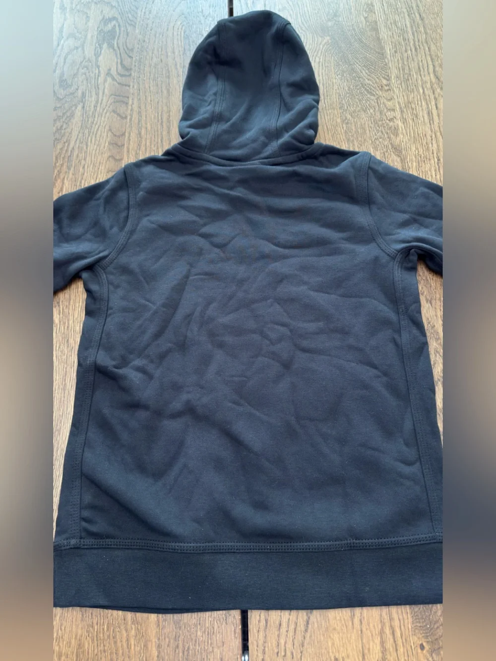 NEW! Nike Black Hoodie with White Swoosh Logo